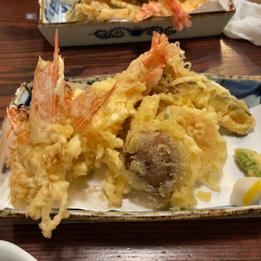 利久庵　特上つけ天